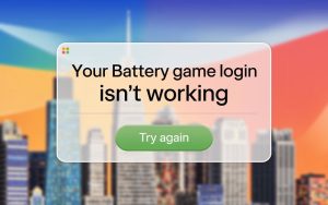 Battery Login Game