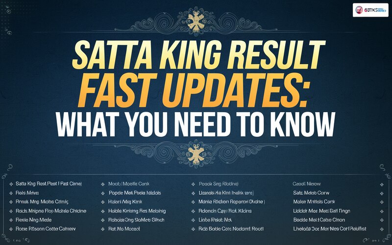 Satta King Result Fast